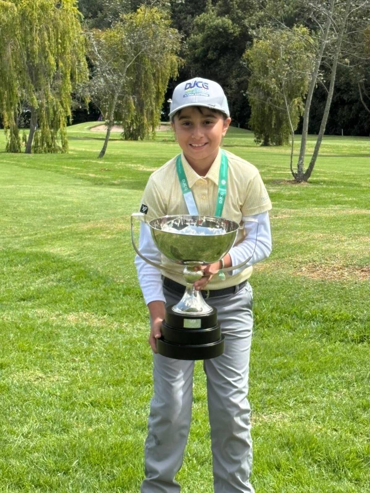 Paulina Mejía se consagra campeona nacional con solo 9 años. Foto: Cortesía/Vanguardia.