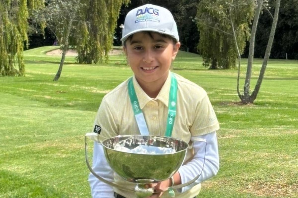 Paulina Mejía se consagra campeona nacional con solo 9 años. Foto: Cortesía/Vanguardia.
