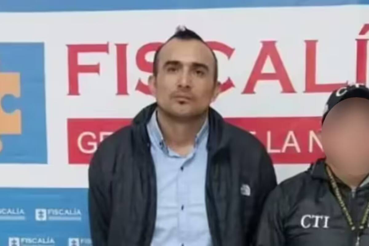 Pedro David Nieves Mosquera se escapó de la cárcel La Picota, de Bogotá.
Foto: Fiscalía.