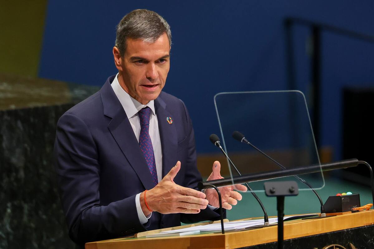 Pedro Sánchez, presidente de España. // Foto: EFE/EPA/SARAH YENESEL
