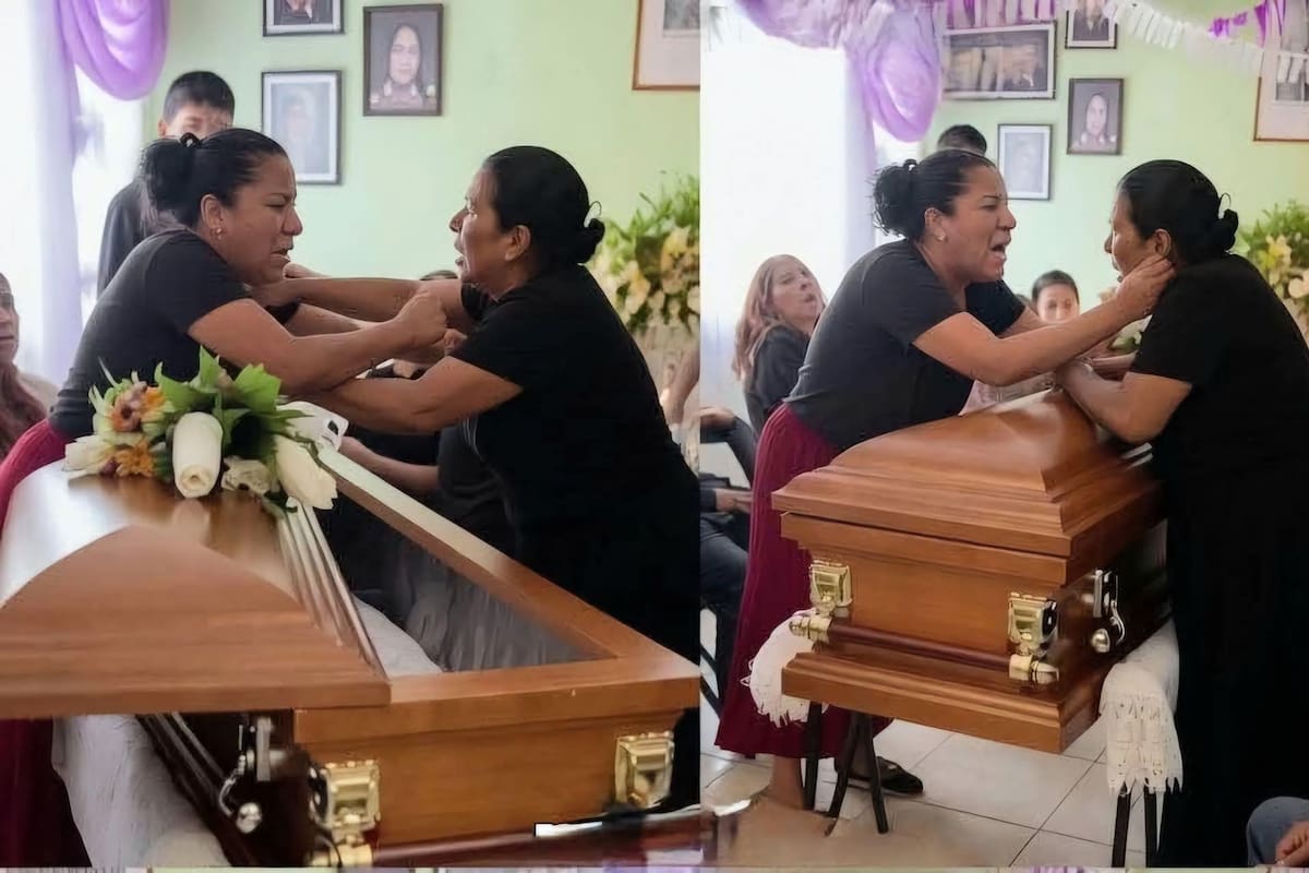 Dos mujeres se agarraron a golpes en un velorio, se conocieron en el momento y ambas eran pareja del finado.