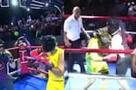 Video: Gobernador de Caquetá y alcalde de Florencia protagonizaron combate en un ring