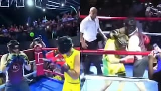 Video: Gobernador de Caquetá y alcalde de Florencia protagonizaron combate en un ring