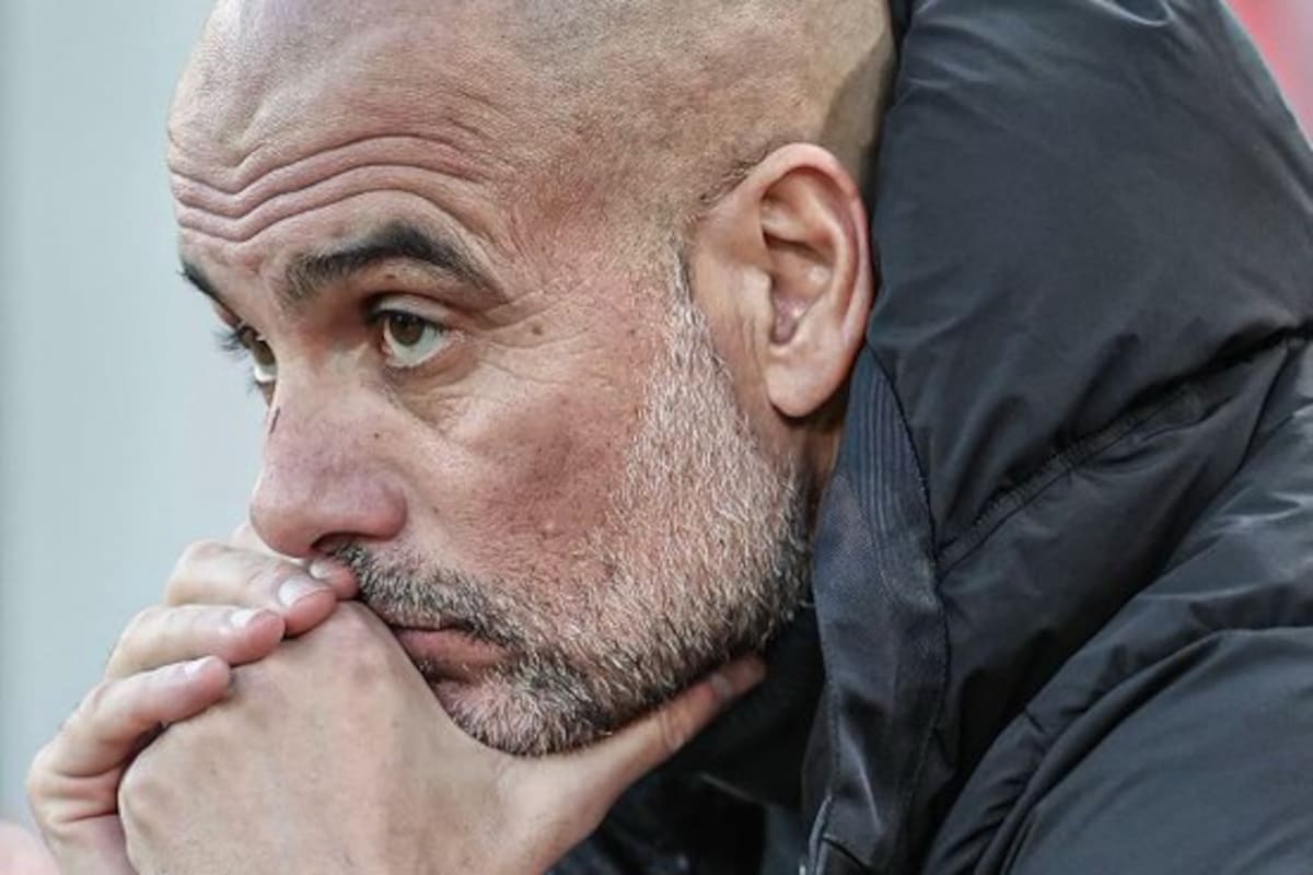 Pep Guardiola, técnico del Manchester City.//X