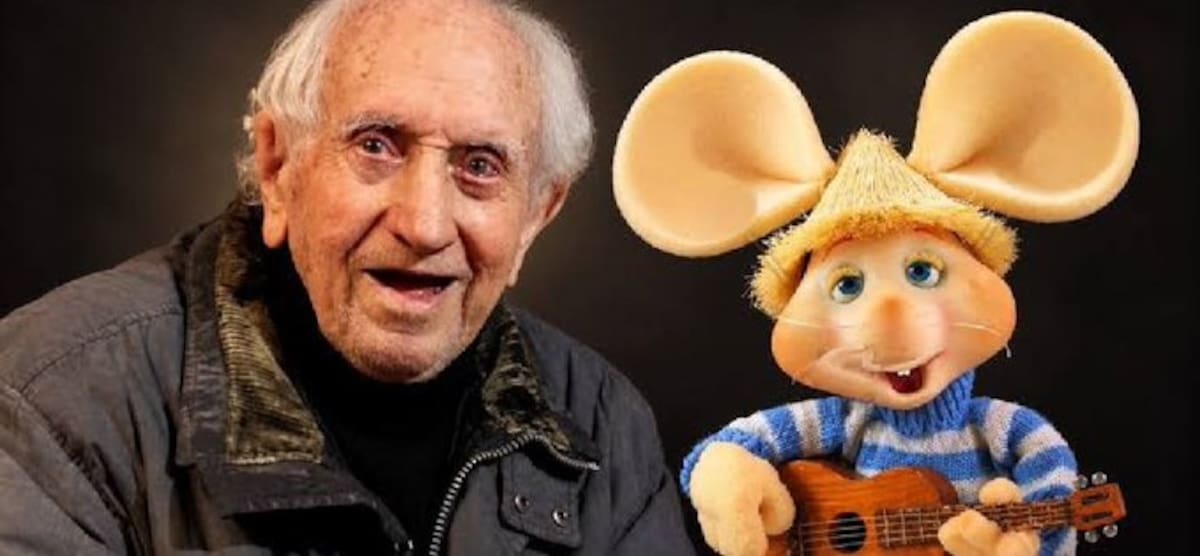 Murió a los 10 años de edad, Peppino Mazzullo, la voz de Topo Gigio que mandaba a dormir a los niños.