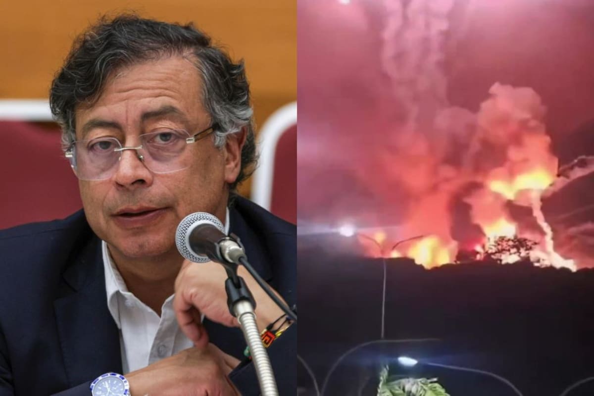 Petro denunció presunto bombardeo a Caracas y activó plan de frontera tras explosiones