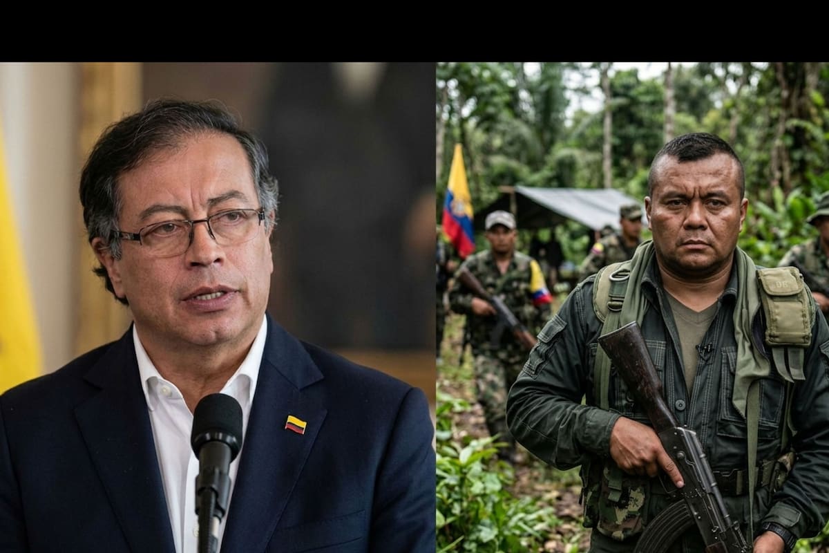 Petro evalúa romper diálogos con alias Calarcá por violencia y ataques en Colombia. | Foto: Vanguardia.