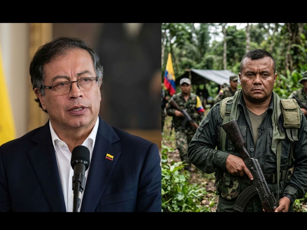 Petro evalúa romper diálogos con alias Calarcá por violencia y ataques en Colombia. | Foto: Vanguardia.