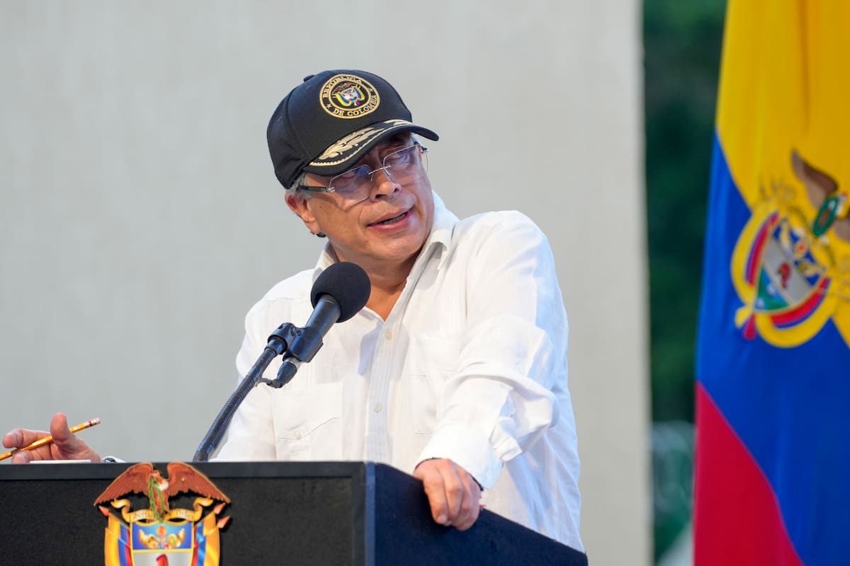 Fotografía cedida del presidente de Colombia, Gustavo. Foto: Presidencia de Colombia