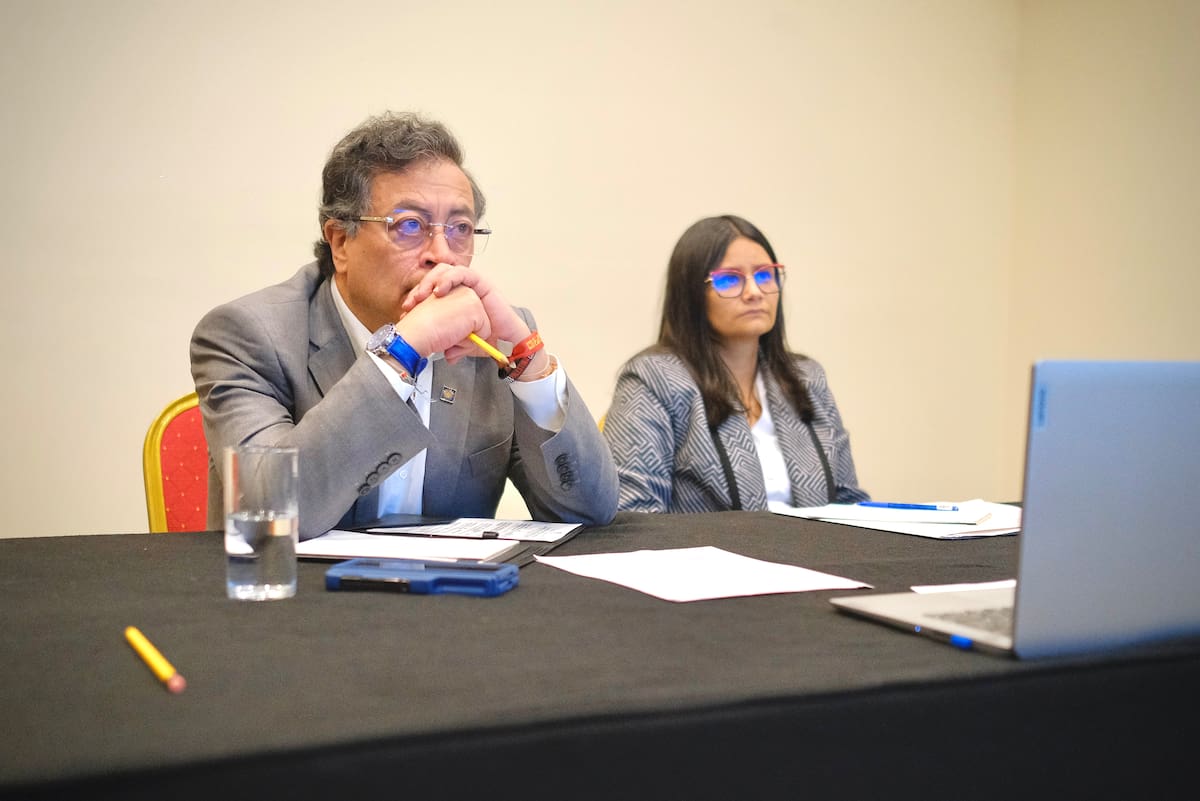 Gustavo Petro arremetió contra la directora del Fondo de Adaptación tras las explosivas declaraciones sobre una presunta extracción de recursos de esa entidad. // Foto: Cortesía - Presidencia.