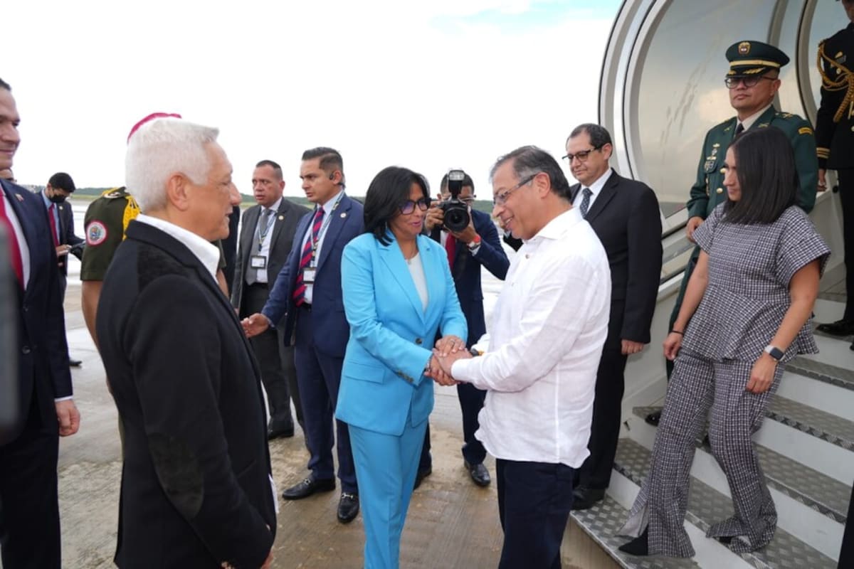 Se suspende reunión entre Petro y Delcy Rodríguez prevista en la frontera colombo-venezolana.
Foto: Presidencia.