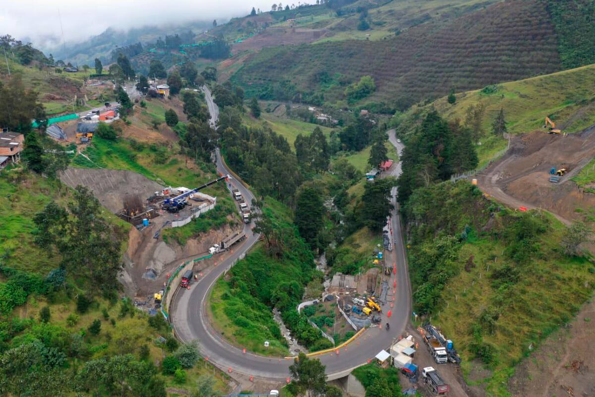 Autopista Pamplona - Cúcuta logró crédito puente por 90 millones de dólares para la ejecución de sus obras. (Foto: cortesía ANI/VANGUARDIA)