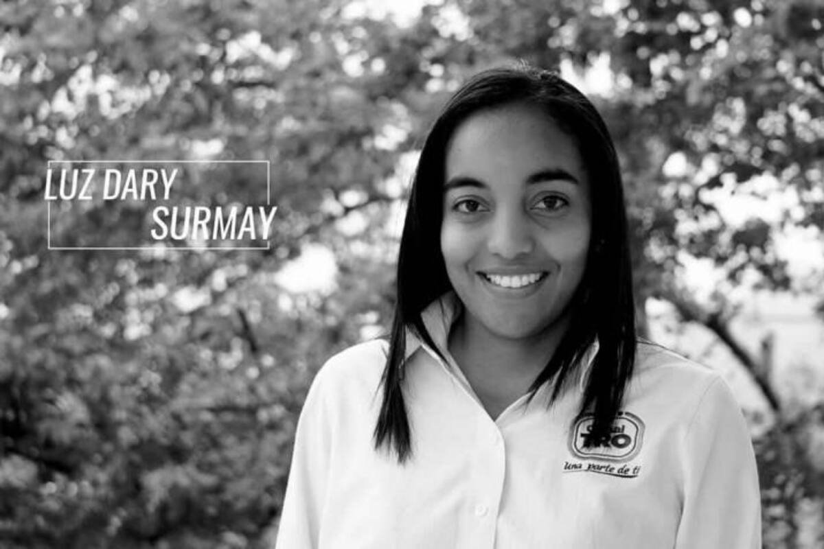Luz Dary Surmay Muñoz, oriunda de Pelaya-Cesar, trabajaba en el canal Tro como funcionaria del área de producción y programación. / Foto: suministrada.