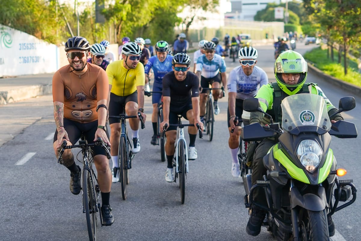 Santander ya vive el Picacho Challenge: rodada de este sábado abrió la fiesta ciclística. /FOTO: Byron Pérez