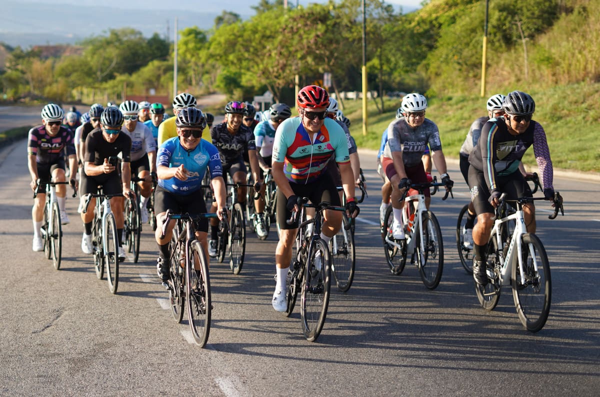 Santander ya vive el Picacho Challenge: rodada de este sábado abrió la fiesta ciclística. /FOTO: Byron Pérez