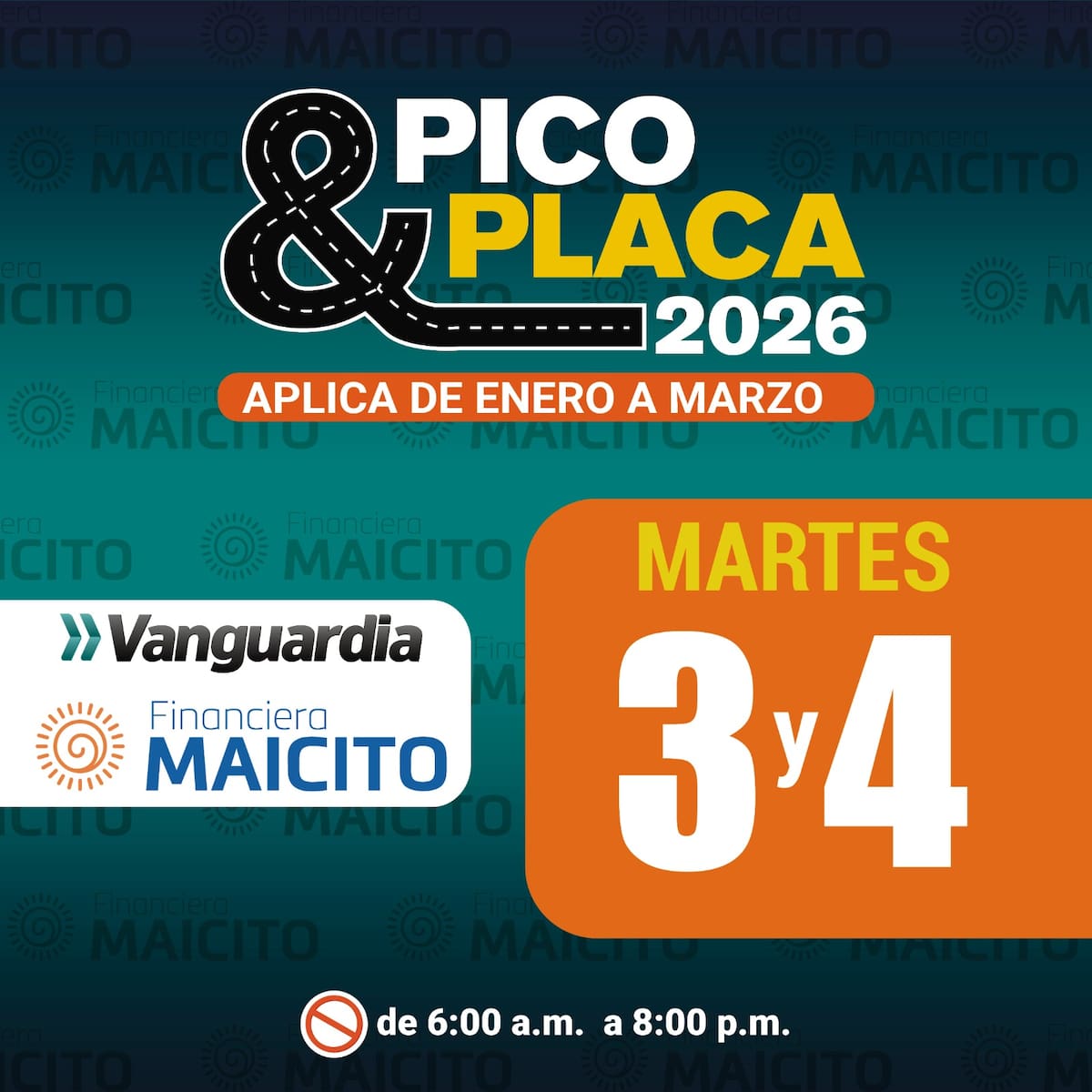 Dígitos del martes.