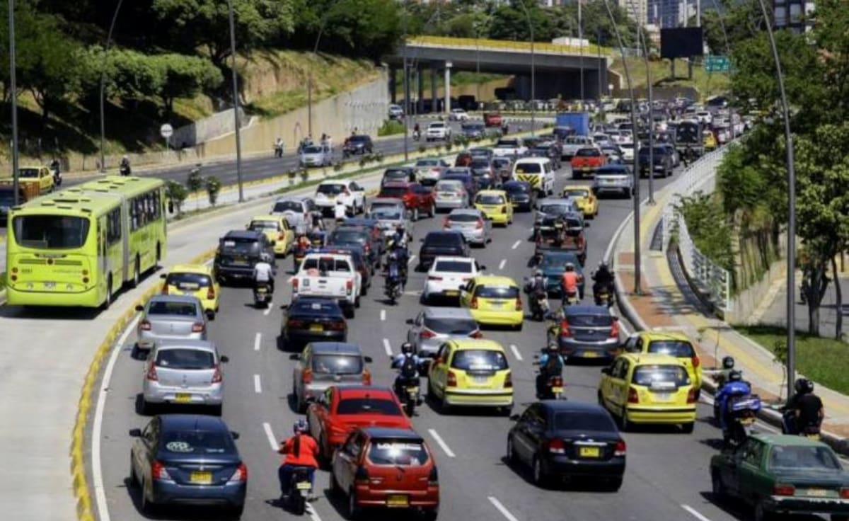 Vías del área metropolitana de Bucaramanga.