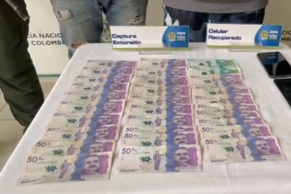 Pidieron 2 millones por devolver un celular robado y terminaron capturados en Bucaramanga