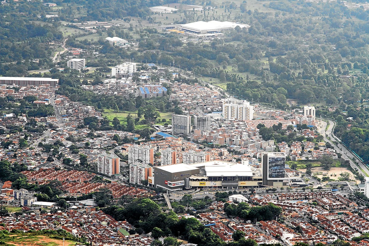 Panorámica de Piedecuesta. Foto: Marco Valencia