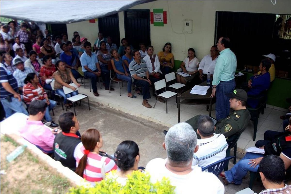 Los habitantes del sector rural de Piedecuesta solicitaron al alcalde de Piedecuesta la construcción de un acueducto. (Foto: Suministrada/VANGUARDIA LIBERAL )