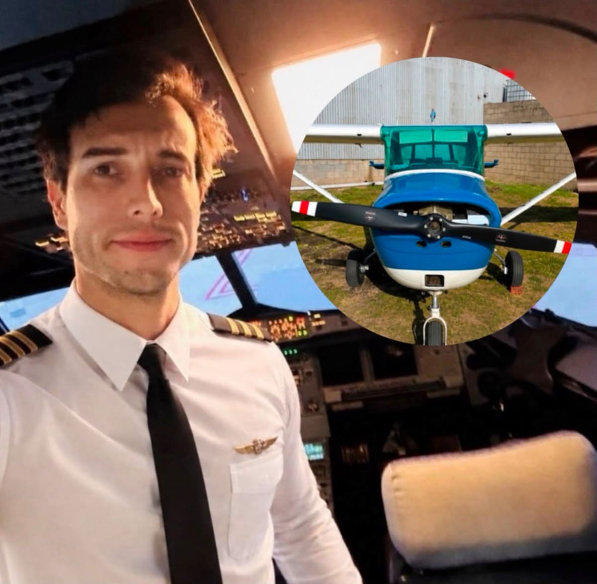 El piloto Leandro Andrés Bertazzo, de 42 años, murió tras caer en pleno vuelo. La Justicia Federal argentina investiga el caso, pero hasta ahora nadie sabe qué llevó al instructor a tomar esa decisión extrema.
