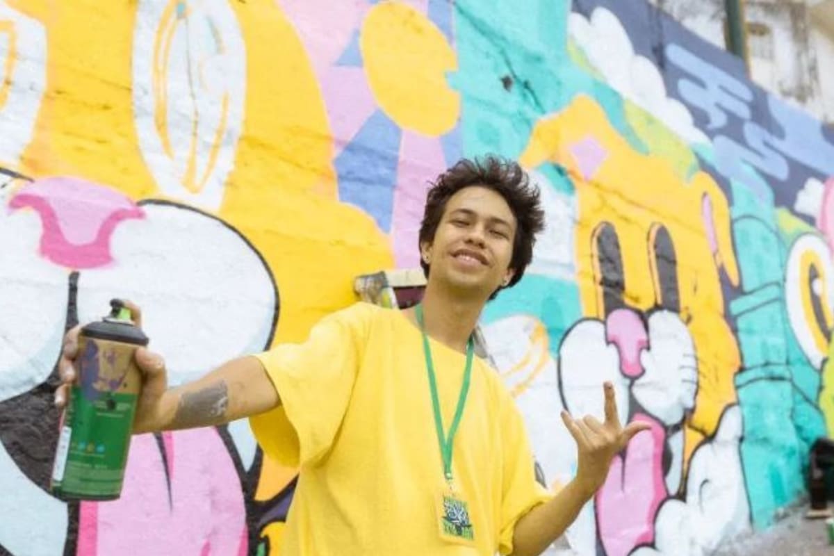 Pinky, artista urbano. Foto suministrada/VANGUARDIA