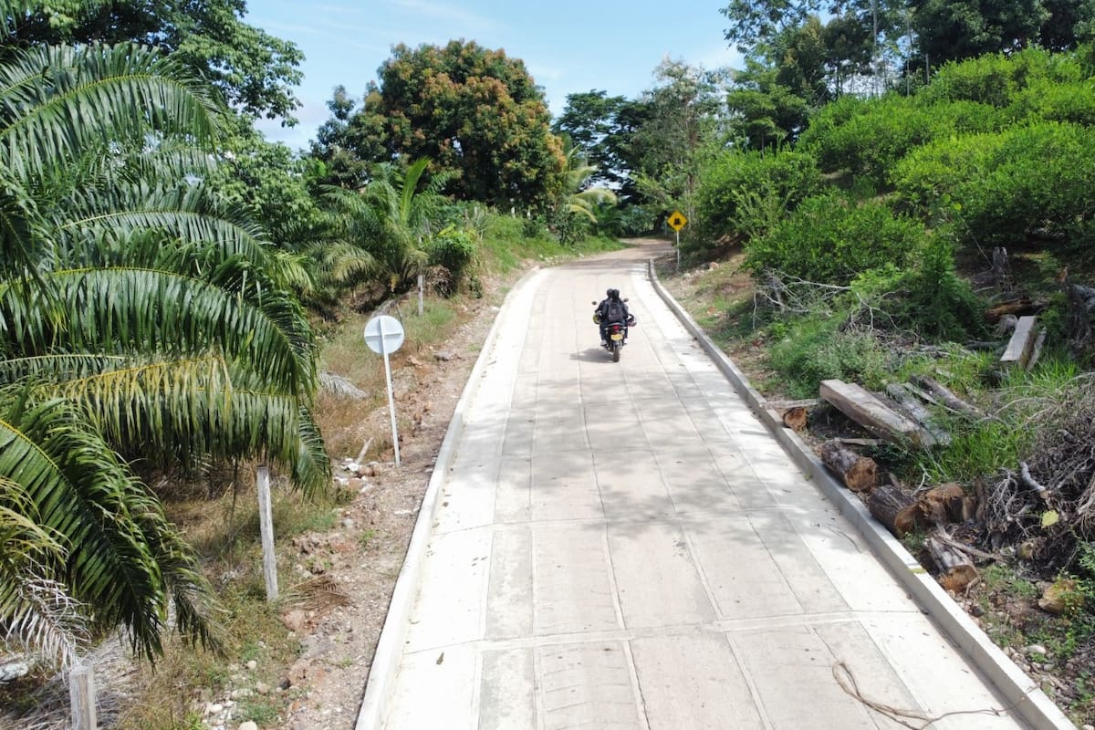 Culminó la construcción de 17 tramos de placa huella en la zona rural de San Vicente de Chucurí.
Suministrada/Vanguardia
