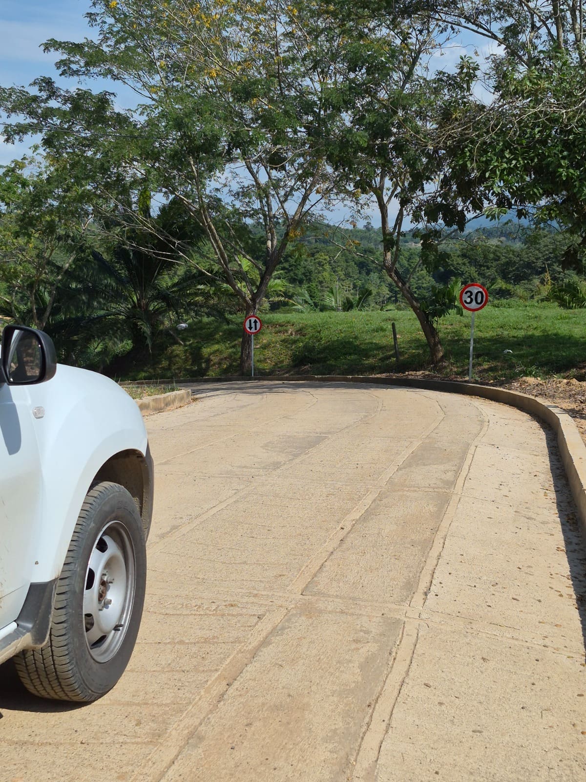 Culminó la construcción de 17 tramos de placa huella en la zona rural de San Vicente de Chucurí.
Suministrada/Vanguardia