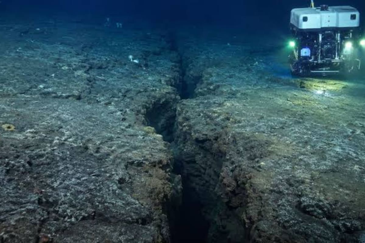Placa tectónica se rompe bajo el mar: científicos captan el fenómeno en Canadá.
