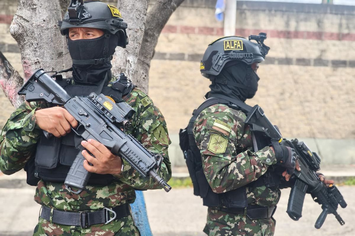 Más de 4.700 soldados harán parte de la seguridad para la segunda vuelta presidencial en Santander.
Foto: cortesía