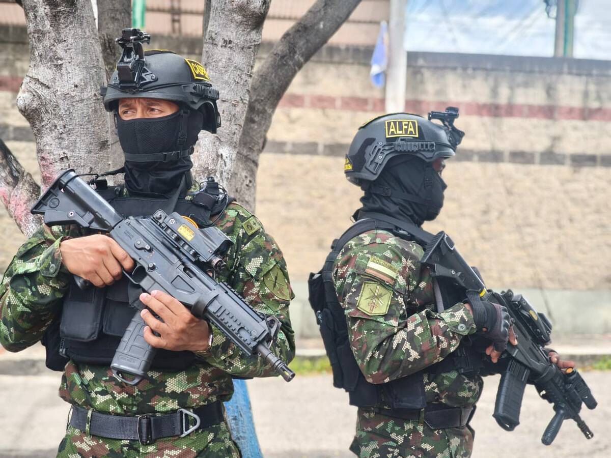 Más de 4.700 soldados harán parte de la seguridad para la segunda vuelta presidencial en Santander.
Foto: cortesía