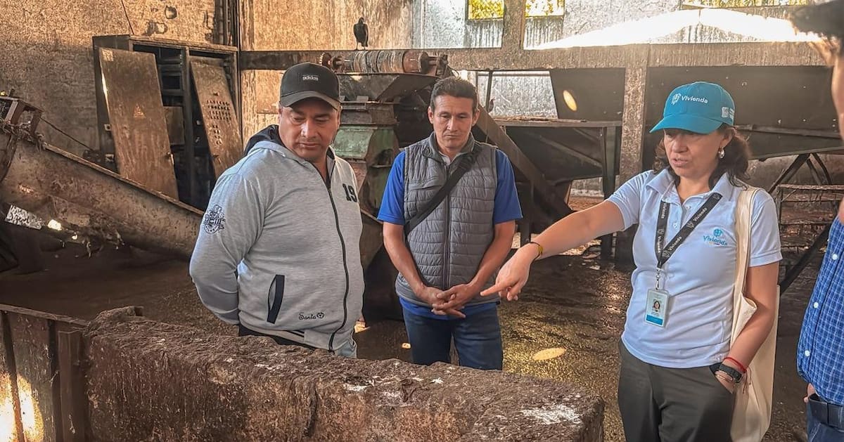 Ruth Quevedo, viceministra de Aguas y Saneamiento Básico, visitó la planta hace un par de semanas con su equipo de trabajo.