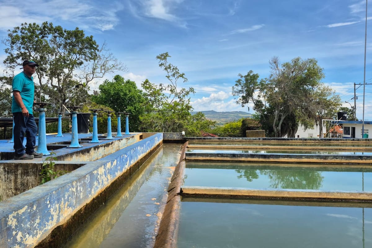 Planta de tratamiento de agua potable en Barichara (Juan Carlos Chio / VANGUARDIA)