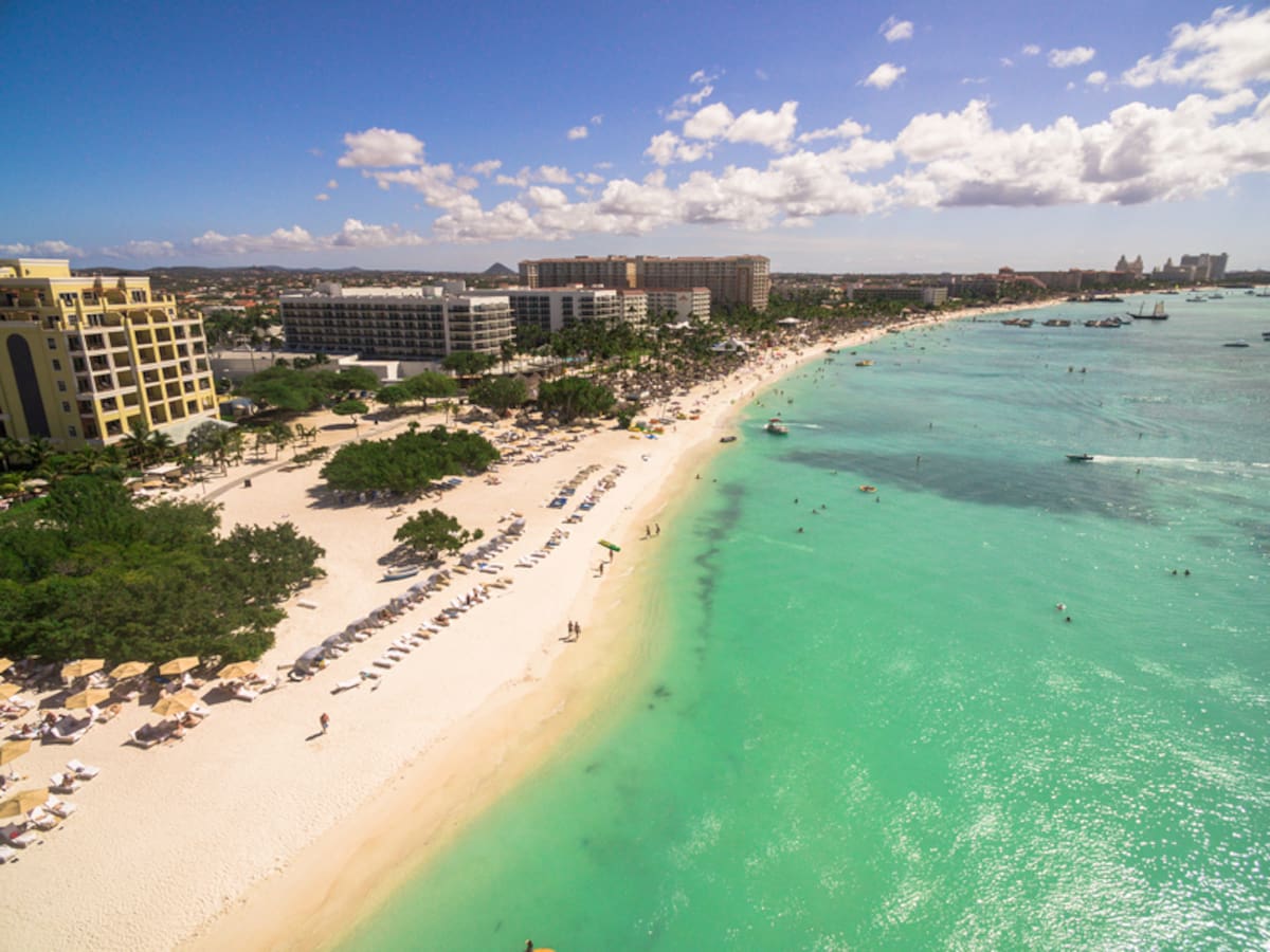 Playa de Aruba (Suministrada por la Autoridad de Turismo de Aruba)