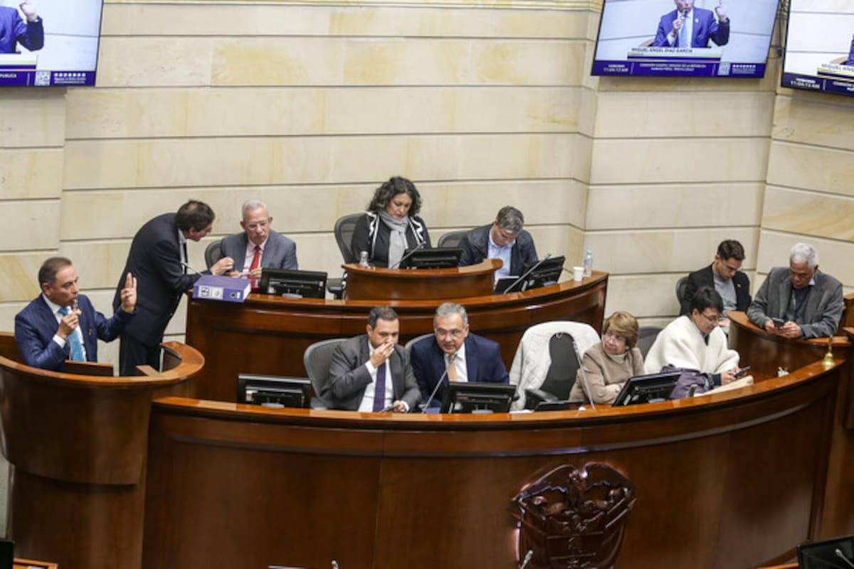 En la Plenaria del Senado se debate la reforma laboral (Colprensa - Catalina Olaya)