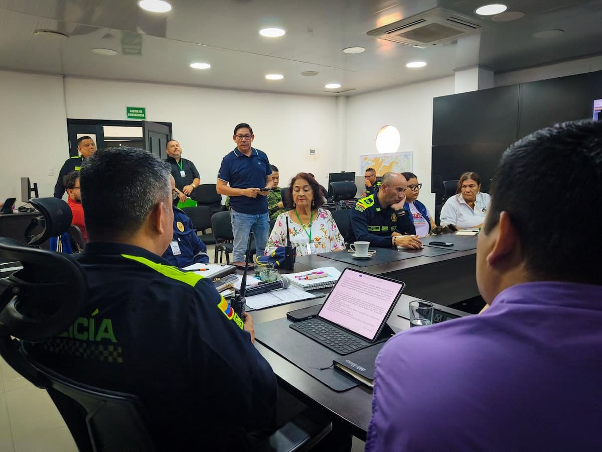 Las autoridades instalaron un Puesto de Mando Unificado para monitorear la jornada de movilización y coordinar el acompañamiento de la Policía, agentes de tránsito y gestores de convivencia.
Suministrada/Vanguardia