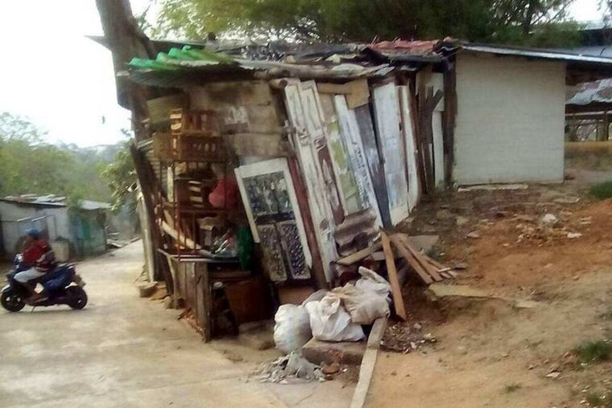 Barrio El Pantano, adscrito a la comuna 5 de Bucaramanga.