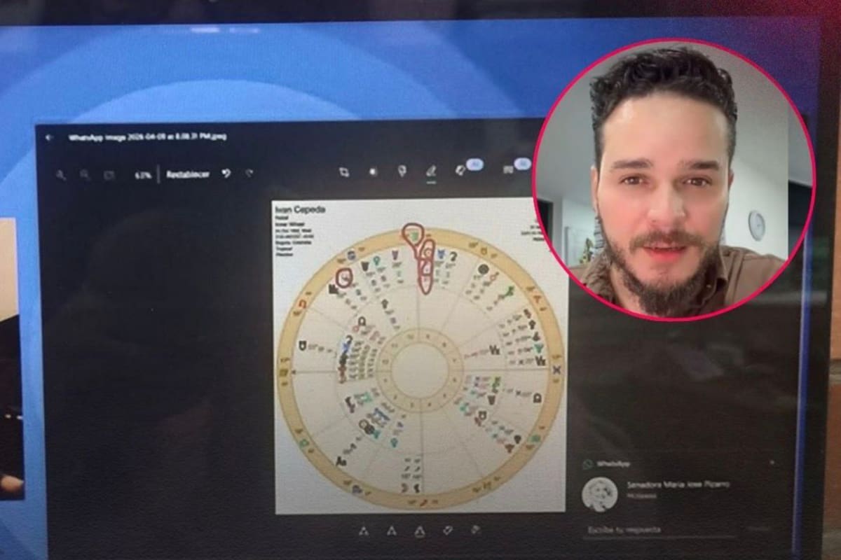 El descuido en vivo del astrólogo Daniel Daza que encendió las redes sociales.