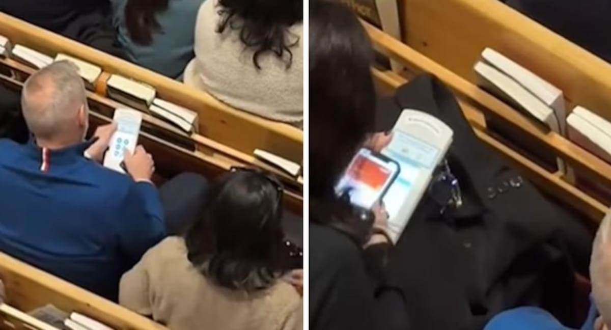 Ahora en la iglesias se paga el diezmo con datáfono.
