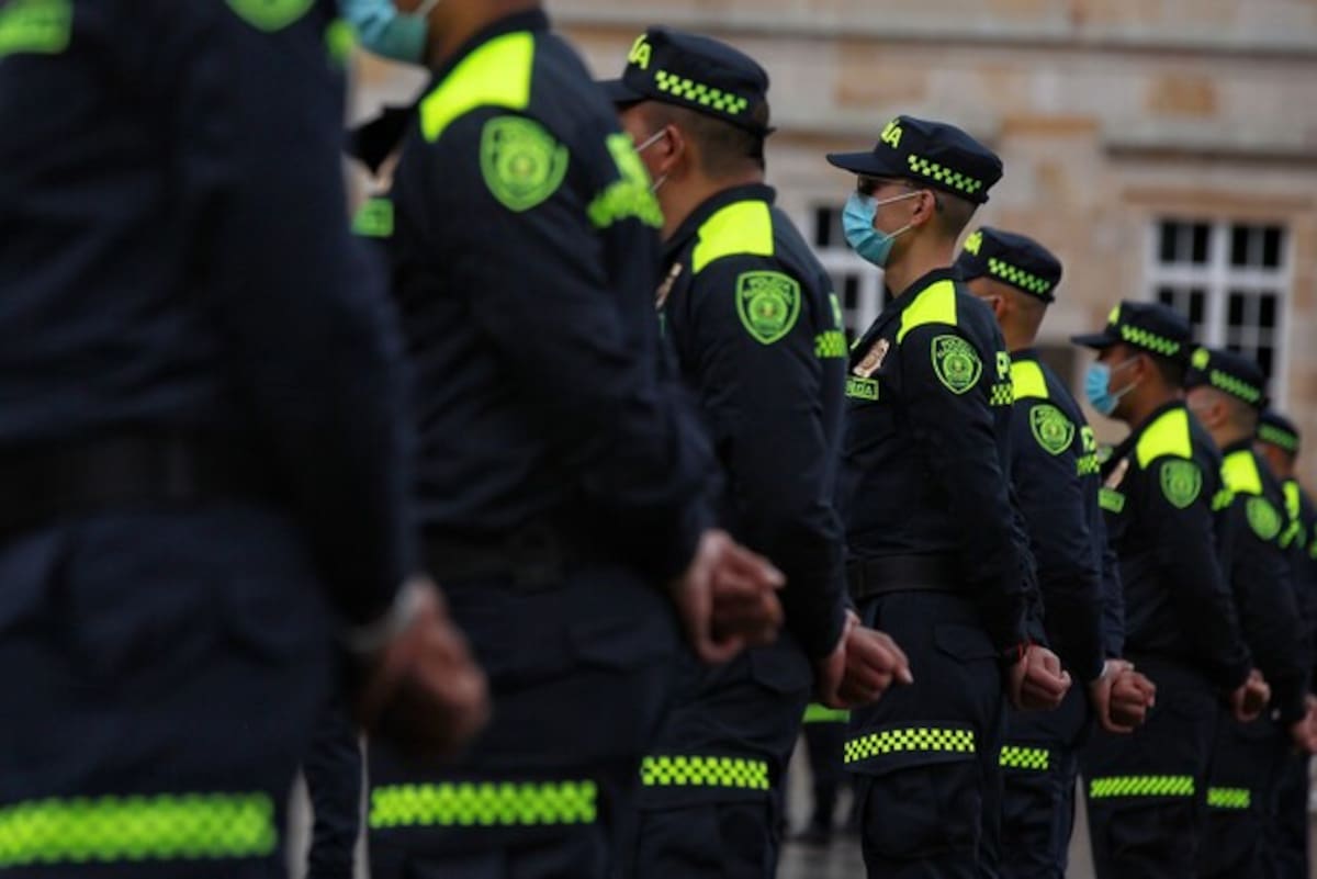 Uniformados de la Policía. // Foto: Colprensa