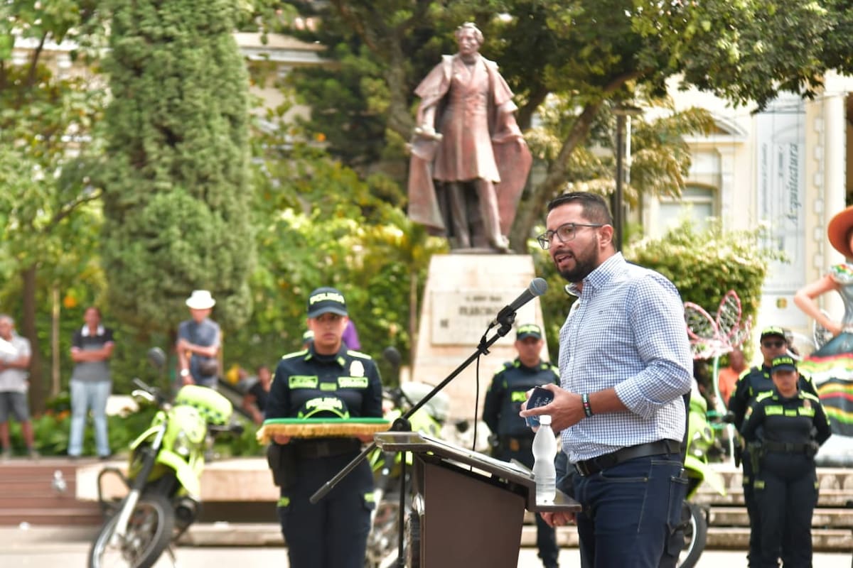 Alcalde Cristian Portilla anunció refuerzo de seguridad.