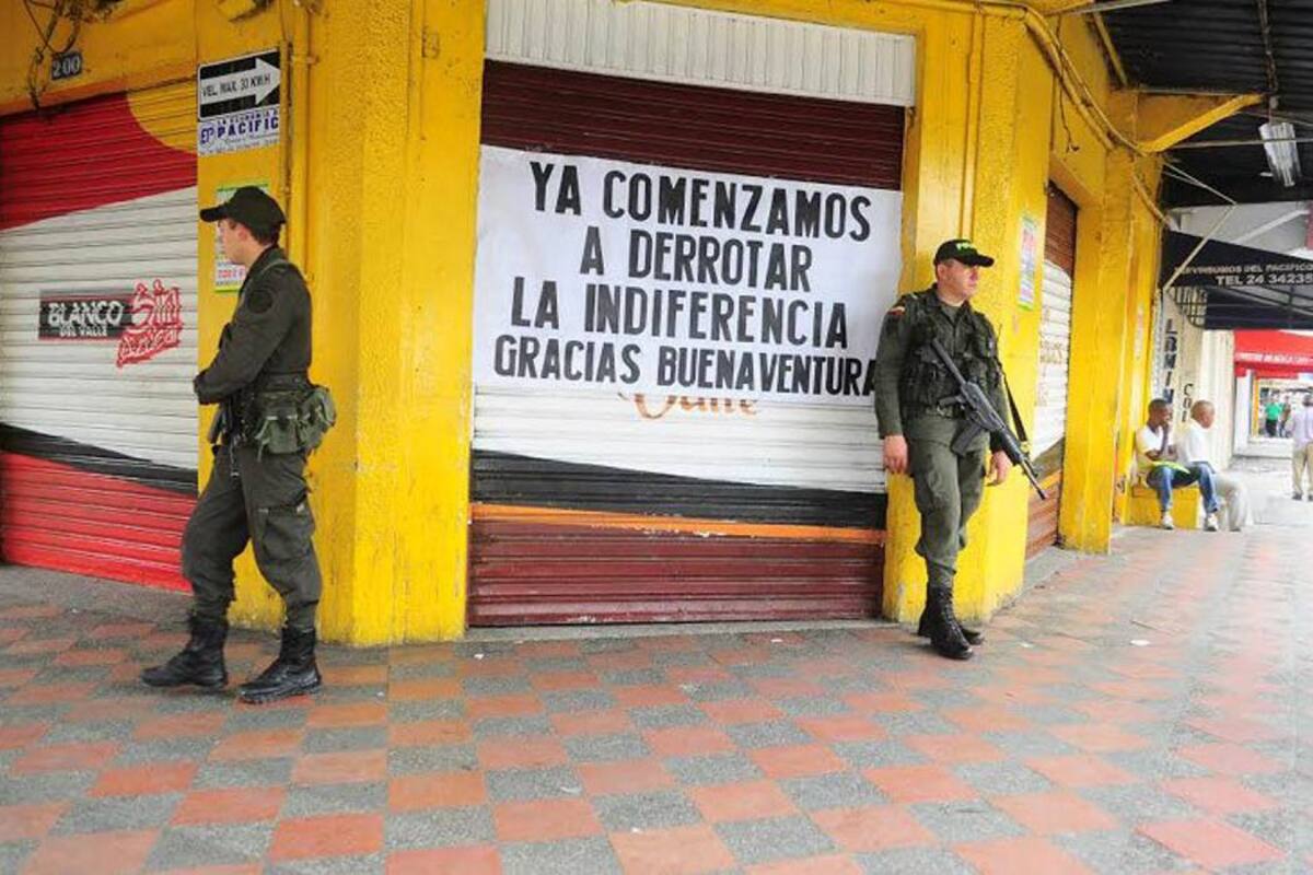 La comunidad realiza con frecuencia plantones y otras actividades cívicas para llamar la atención de las autoridades. (Foto: Colprensa/VANGUARDIA LIBERAL)