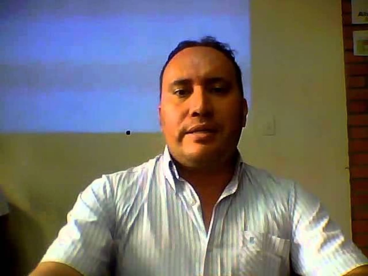 John Fredy González Reina, docente.