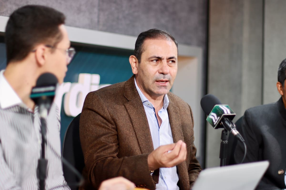 El Gobernador de Santander, en diálogo con periodistas de 'El Radar de Vanguardia'.