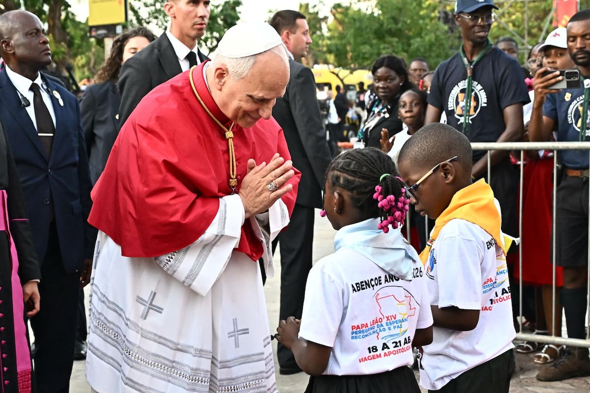 Papa León XIV visita a Angola. EFE/EPA/LUCA ZENNARO