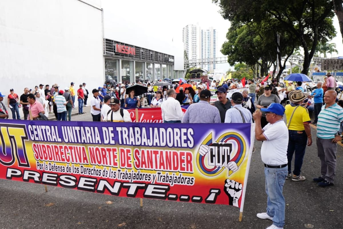 Organizaciones sindicales provenientes desde diferentes municipios y provincias santandereanas anunciaron su participación durante esta jornada de marchas en Bucaramanga. Se espera que las actividades de protesta se inicien desde las 9:00 a.m. y se prolonguen hasta el mediodía. (Foto: archivo / VANGUARDIA)