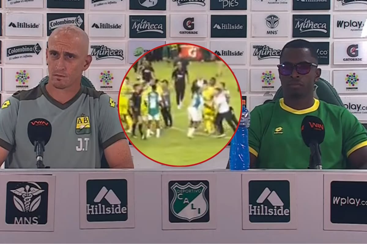 ¿Por qué Pablo Peirano entró a la cancha? En Bucaramanga explicaron qué pasó tras el empate ante Deportivo Cali.