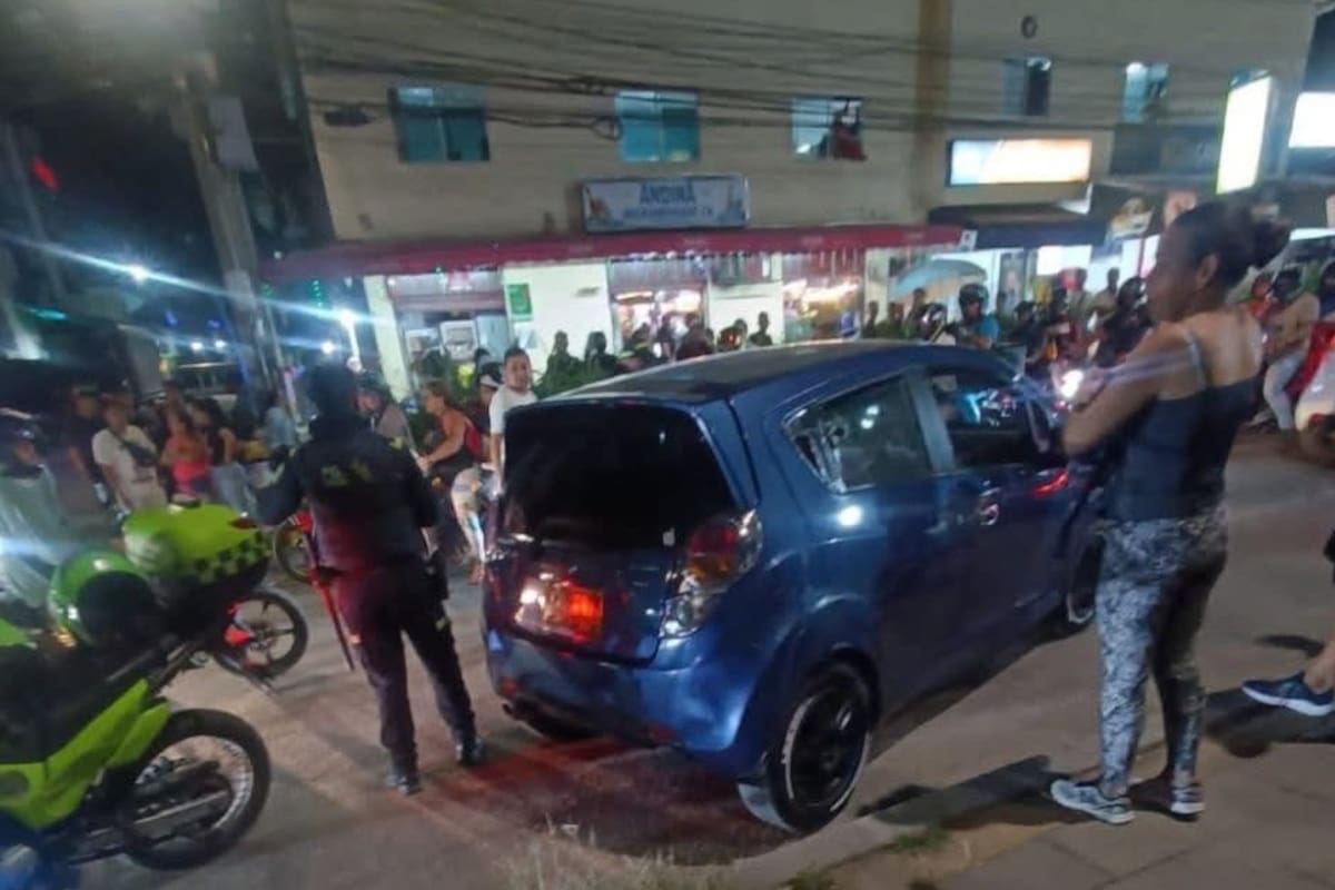 Por un choque habrían sacado un arma: ataque a disparos dejó dos heridos en Piedecuesta