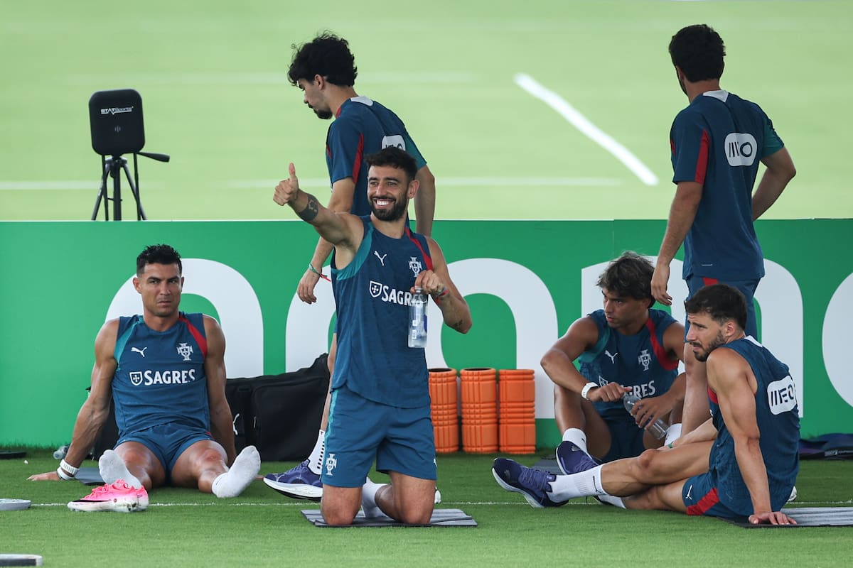 La selección de Portugal en la sesión de entrenamiento (Mundial de Fútbol) EFE/EPA/MIGUEL A. LOPES