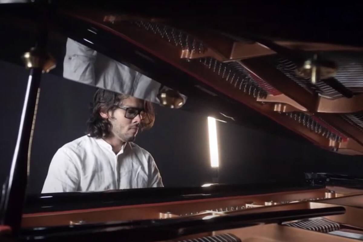 Roberto Sandoval, pianista santandereano.